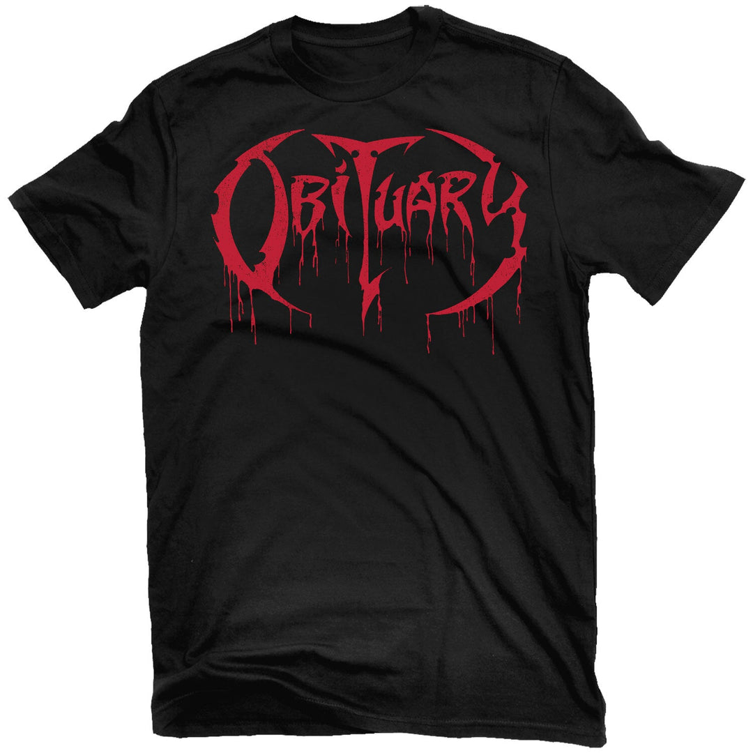 Obituary - Cause Of Death Logo T-Shirt - PORTLAND DISTRO