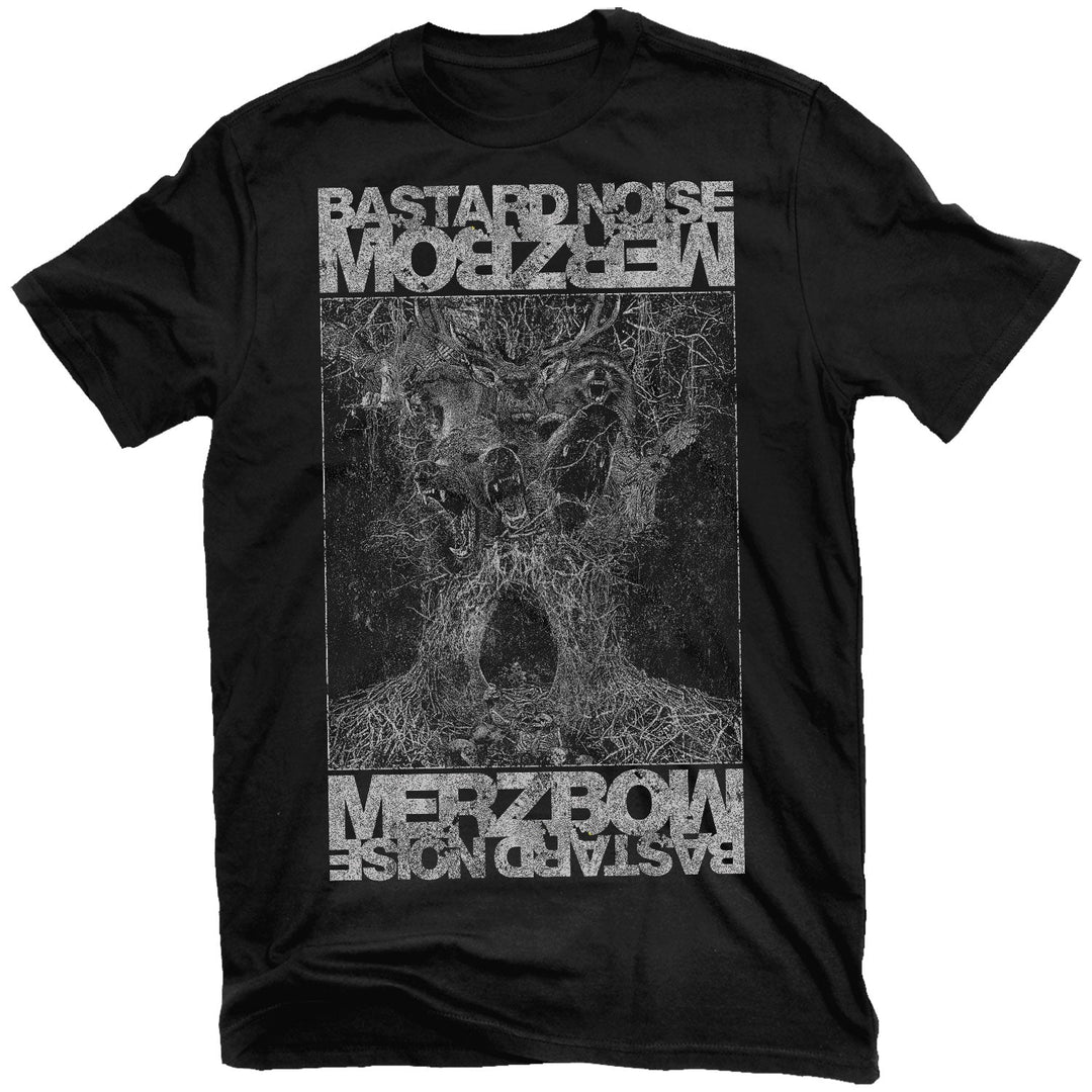 Bastard Noise With Merzbow - Retribution By All Other Creatures T-Shirt - PORTLAND DISTRO