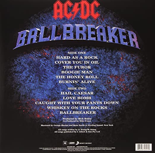 AC/DC - Ballbreaker (180 Gram Vinyl) Vinyl - PORTLAND DISTRO