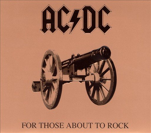 AC/DC - FOR THOSE ABOUT TO ROCK Vinyl - PORTLAND DISTRO