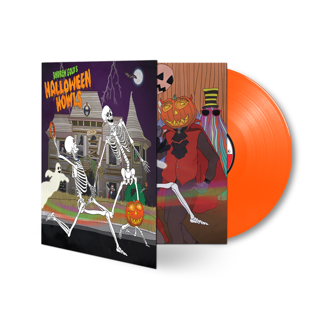 Andrew Gold - Halloween Howls: Fun & Scary Music (Limited Edition, Colored Vinyl, Orange) Vinyl - PORTLAND DISTRO