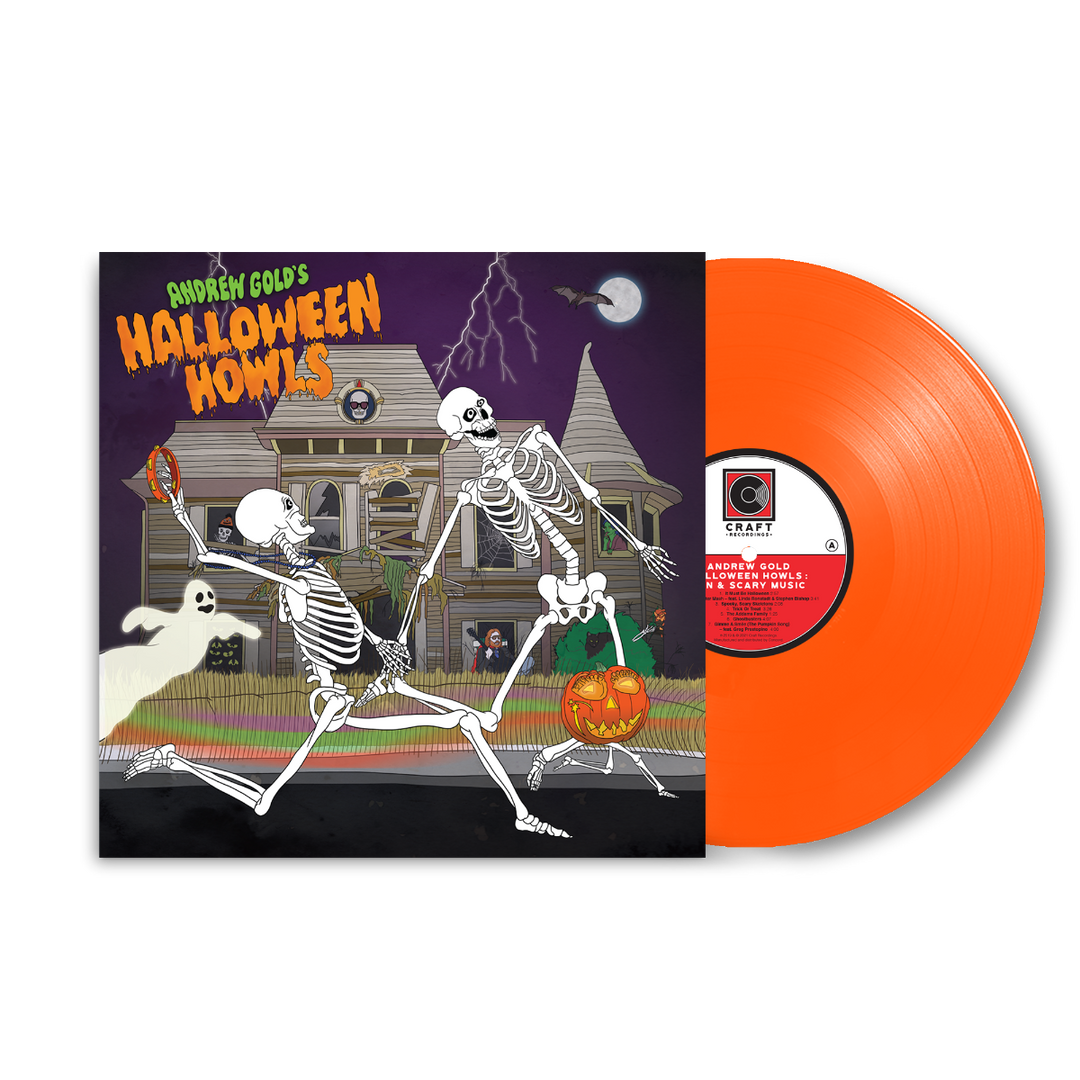 Andrew Gold - Halloween Howls: Fun & Scary Music (Limited Edition, Colored Vinyl, Orange) Vinyl - PORTLAND DISTRO