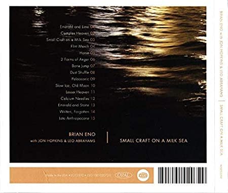 Brian Eno - Small Craft On A Milk Sea (Digital Download Card) (2 Lp's) Vinyl - PORTLAND DISTRO