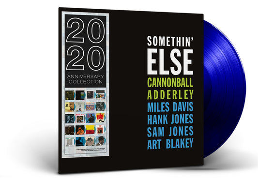 Cannonball Adderley - Somethin' Else (Blue Vinyl) Vinyl - PORTLAND DISTRO