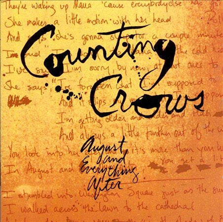 Counting Crows - AUGUST AND... Vinyl - PORTLAND DISTRO