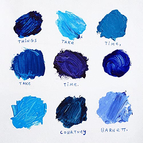 Courtney Barnett - Things Take Time, Take Time ("ALL EYES ON THE PAVEMENT BLUE" VINYL) Vinyl - PORTLAND DISTRO
