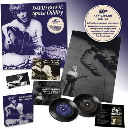 David Bowie - Space Oddity (50th Anniversary Edition) (7" Single Box Set) Vinyl - PORTLAND DISTRO
