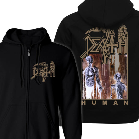 Death - Human - Zipper Hoodie Sweatshirt