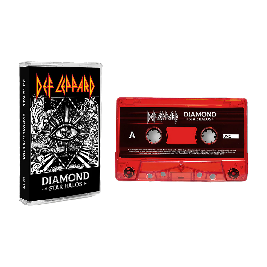 Def Leppard - Diamond Star Halos [Red Cassette] Cassette - PORTLAND DISTRO