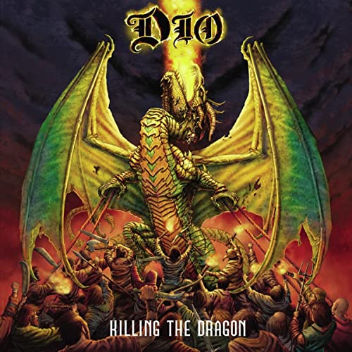 Dio - Killing The Dragon (Limited Edition Red & Orange Swirl LP) Vinyl - PORTLAND DISTRO