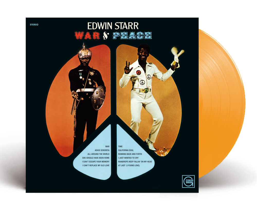 Edwin Starr - War & Peace (Limited Edition, 140 Gram Orange Vinyl) Vinyl - PORTLAND DISTRO