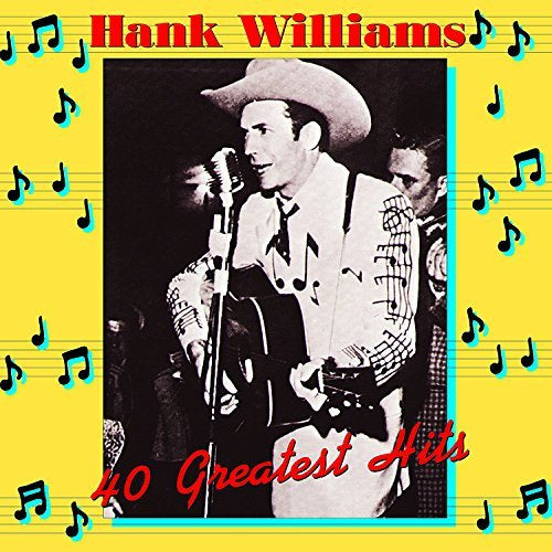 Hank Williams - Hank Williams 40 Greatest Hits [Import] Vinyl - PORTLAND DISTRO