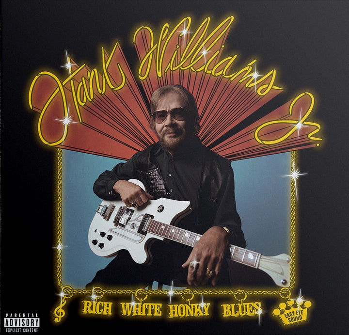 Hank Williams, Jr. - Rich White Honky Blues [LP] Vinyl - PORTLAND DISTRO