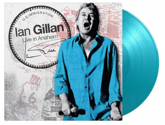 Ian Gillan - Live In Anaheim (Limited Edition, Gatefold, 180-Gram Turquoise Colored Vinyl) [Import] (2 Lp's) Vinyl - PORTLAND DISTRO