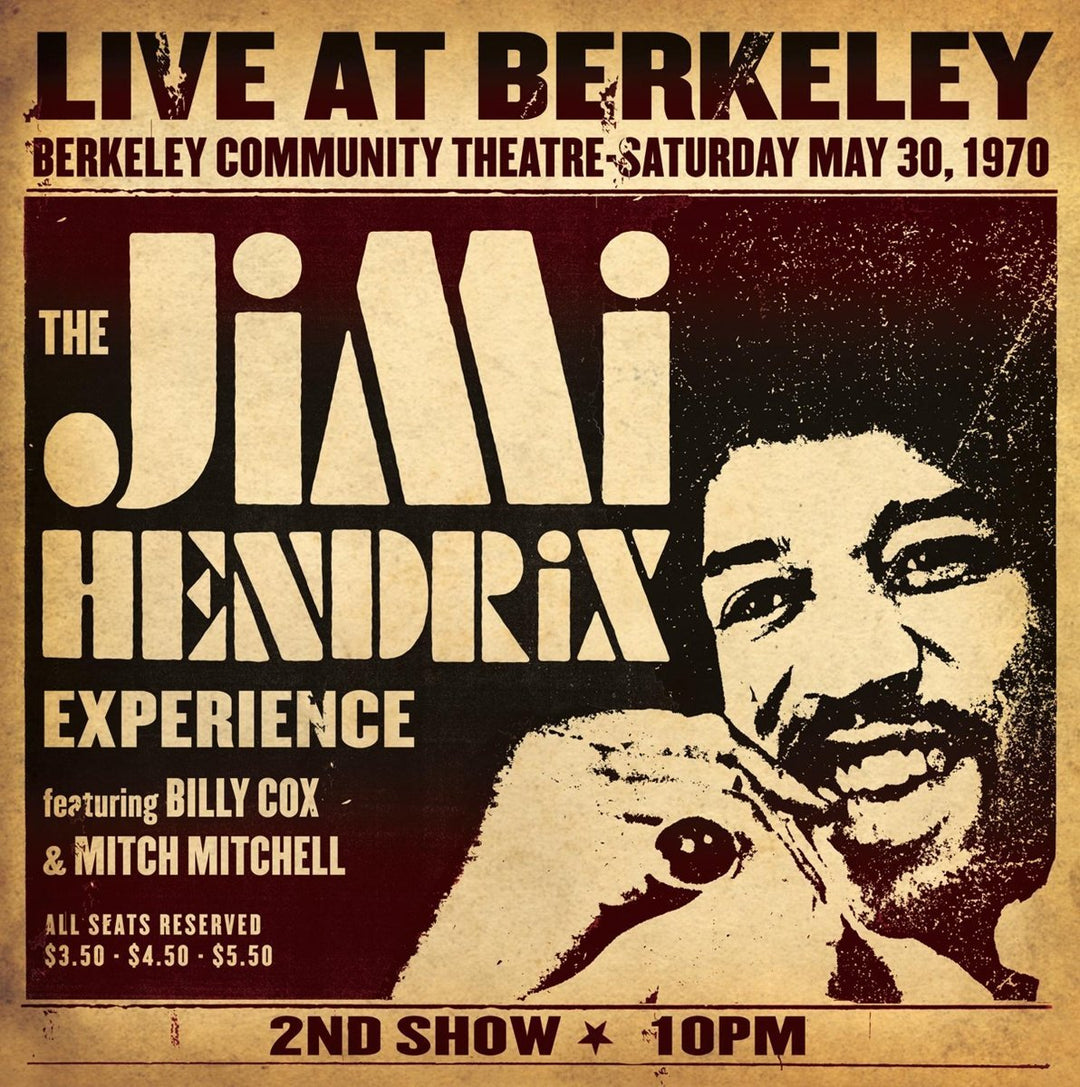 Jimi Hendrix Experience - JIMI HENDRIX EXPERIENCE LIVE AT BERKELEY Vinyl - PORTLAND DISTRO