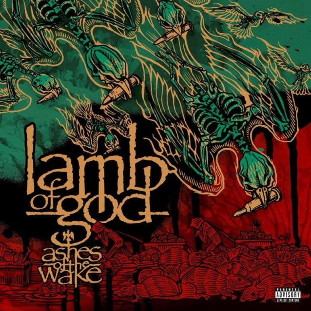 Lamb Of God - Ashes Of The Wake (15th Anniversary) (PA) (2 LP) (Includes Download Insert) Vinyl - PORTLAND DISTRO
