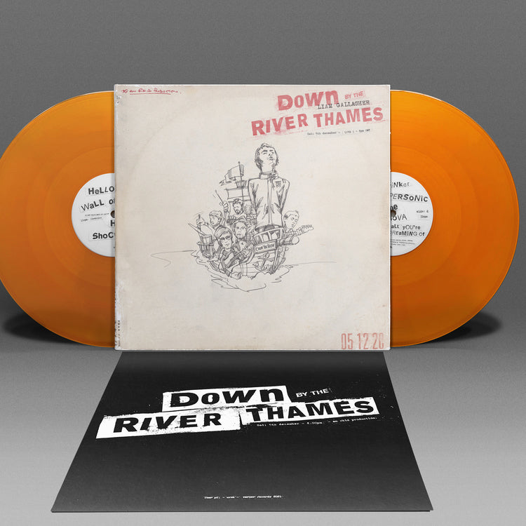 Liam Gallagher - Down By The River Thames (2LP Orange Vinyl) Vinyl - PORTLAND DISTRO