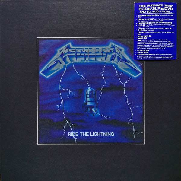 Metallica - Ride the Lightning (Deluxe Edition, Boxed Set, With CD, With DVD) Vinyl - PORTLAND DISTRO