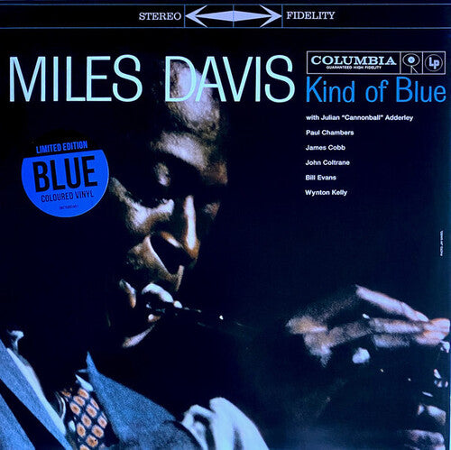 Miles Davis - Kind Of Blue (Limited Edition, Blue Marlbled Vinyl) [Import] Vinyl - PORTLAND DISTRO
