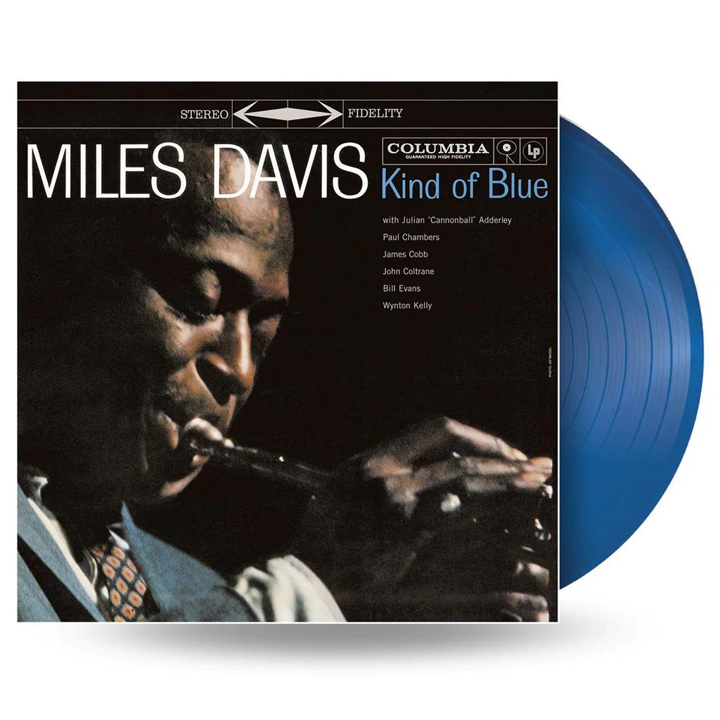 Miles Davis - Kind Of Blue (Limited Edition, Blue Marlbled Vinyl) [Import] Vinyl - PORTLAND DISTRO