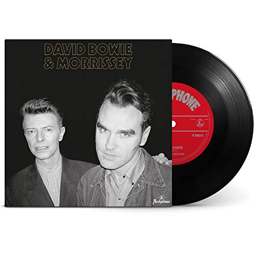 Morrissey and David Bowie - Cosmic Dancer / That's Entertainment (7" single AA side) Vinyl - PORTLAND DISTRO