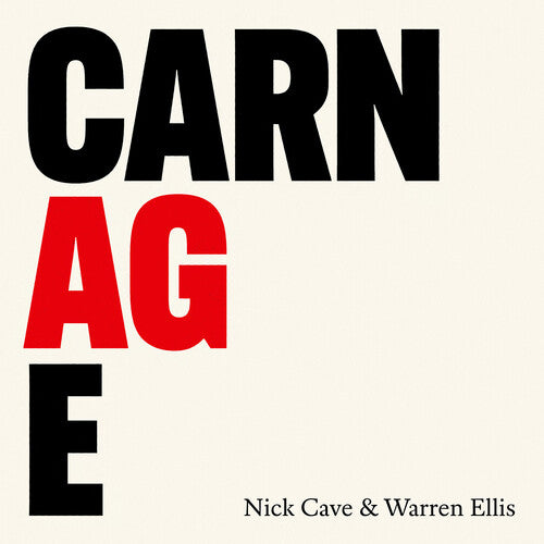 Nick Cave - Carnage (Black, 140 Gram Vinyl) Vinyl - PORTLAND DISTRO
