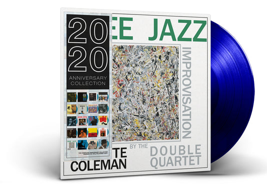 Ornette Coleman Double Quartet - Free Jazz (Blue Vinyl) Vinyl - PORTLAND DISTRO
