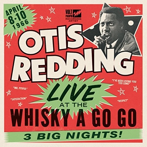 Otis Redding - Live At The Whiskey A Go Go (180 Gram Vinyl) (2 Lp's) Vinyl - PORTLAND DISTRO