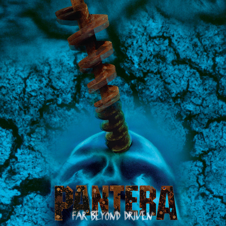 Pantera - Far Beyond Driven (Brick & Mortar Exclusive) (1 LP) (Marbled Blue Vinyl) Vinyl - PORTLAND DISTRO
