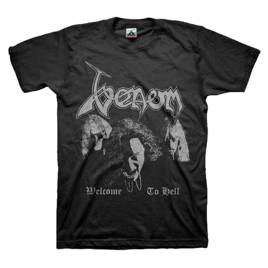 Venom - Welcome To Hell Faces T-Shirt - PORTLAND DISTRO