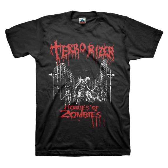 Terrorizer - Hordes Of Zombies T-Shirt - PORTLAND DISTRO