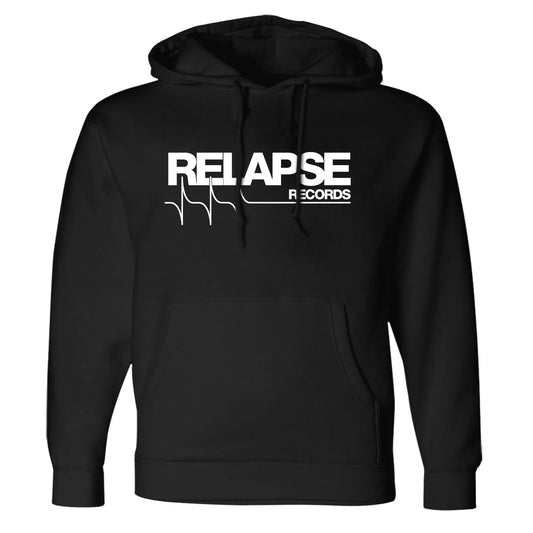 Relapse Records - Relapse Logo - Pullover Hoodie Sweatshirt
