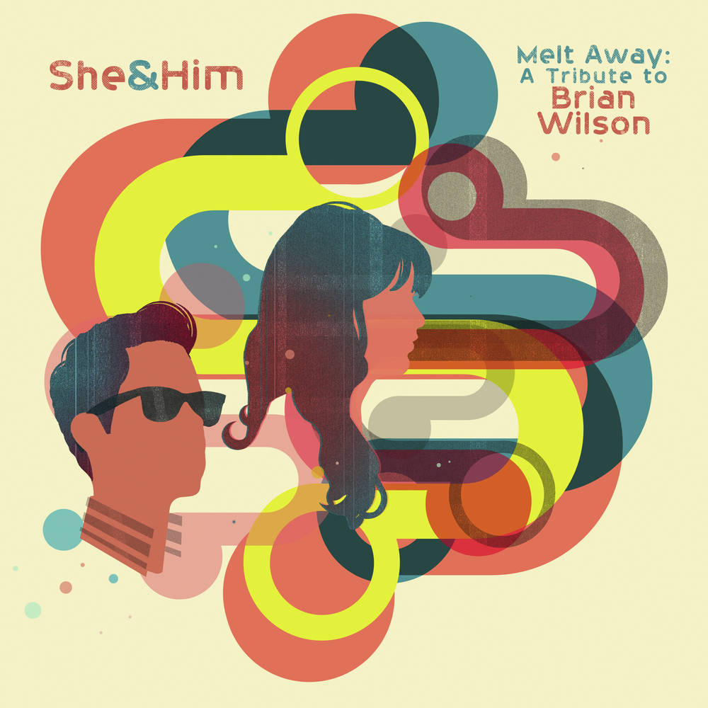 She & Him - Melt Away: A Tribute To Brian Wilson (Limited Edition, Translucent Lemonade Colored Vinyl, Indie Exclusive) Vinyl - PORTLAND DISTRO