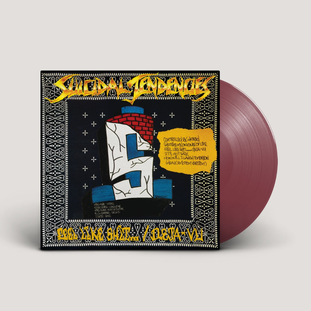 Suicidal Tendencies - Controlled By Hatred/Feel Like Shit...Deja Vu (Indie Excliusive, Friut Punch Colored Vinyl) Vinyl - PORTLAND DISTRO