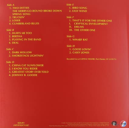 The Grateful Dead - Three from the Vault (Gatefold LP Jacket, Remastered, Indie Exclusive) (4 Lp's) Vinyl - PORTLAND DISTRO