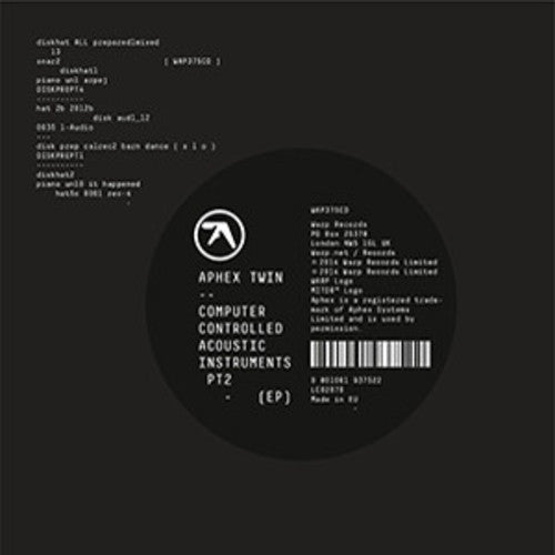 Aphex Twin - Computer Controlled Acoustic Instruments PT 2 (Extended Play, Digital Download Card) Vinyl - PORTLAND DISTRO