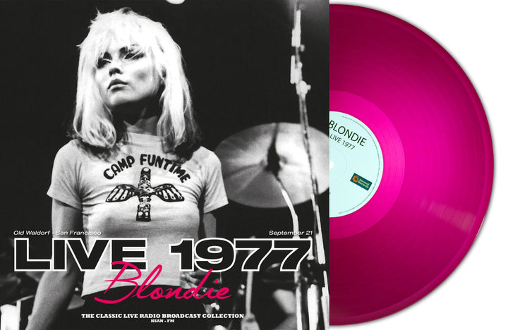Blondie - Live at Old Waldorf 1977 (180 Gram Violet Colored Vinyl) [Import] Vinyl - PORTLAND DISTRO