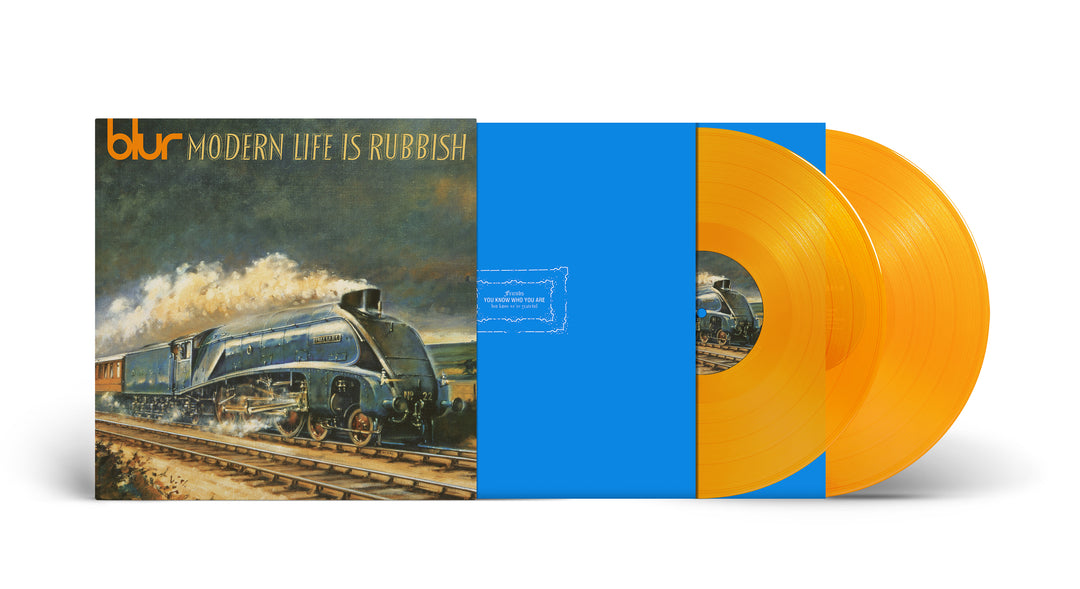 Blur - Modern Life Is Rubbish (30th Anniversary Edition) [National Album Day Limited Orange Vinyl] Vinyl - PORTLAND DISTRO