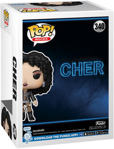 Cher - FUNKO POP! ROCKS: Cher (Turn Back Time) (Vinyl Figure) Action Figure - PORTLAND DISTRO