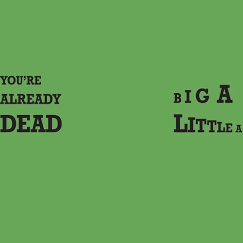 Crass - You're Already Dead / Big A Little A (Green Vinyl) Vinyl - PORTLAND DISTRO