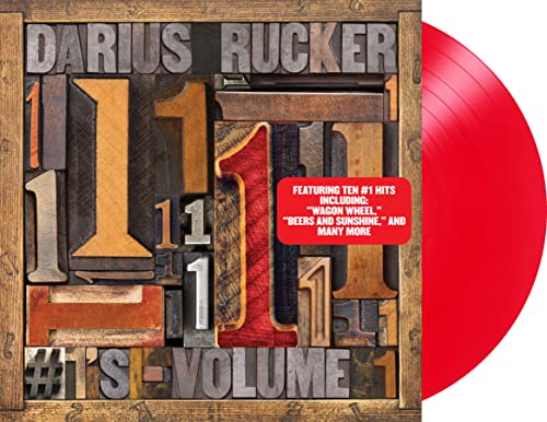 Darius Rucker - #1's [Red LP] Vinyl - PORTLAND DISTRO