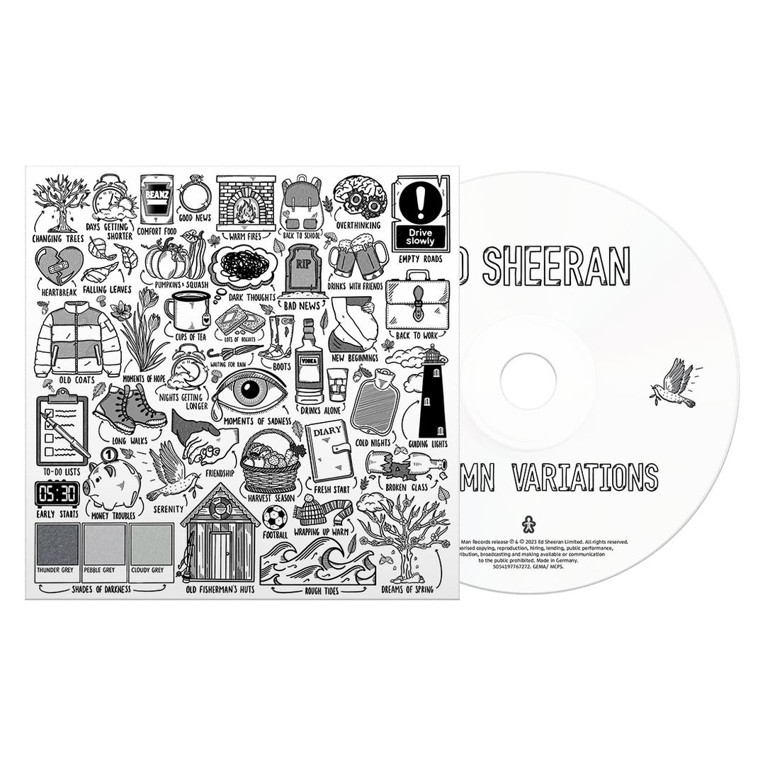 Ed Sheeran - Autumn Variations CD - PORTLAND DISTRO