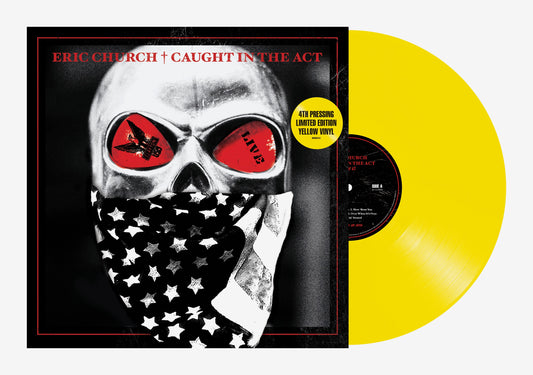 Eric Church - Caught In The Act: Live [Yellow 2 LP] Vinyl - PORTLAND DISTRO