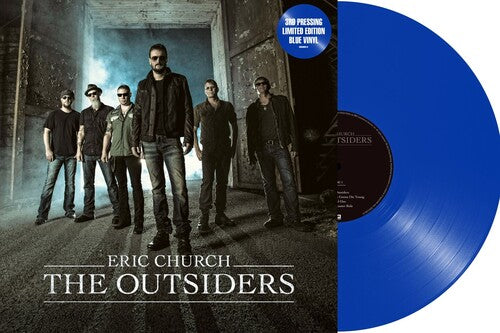 Eric Church - The Outsiders (Limited Edition, Blue Vinyl) (2 Lp's) Vinyl - PORTLAND DISTRO