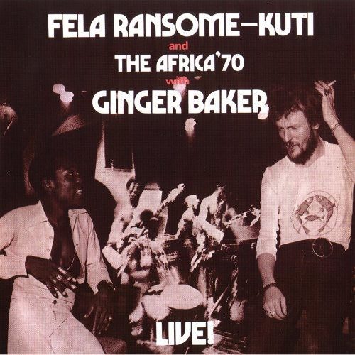 Fela Kuti - Live with Ginger Baker CD - PORTLAND DISTRO