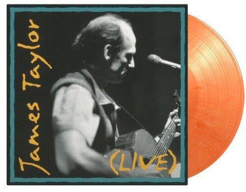 James Taylor - Live (Limited Edition, 180 Gram Vinyl, Colored Vinyl, Orange, Gatefold LP Jacket) [Import] (2 Lp's) Vinyl - PORTLAND DISTRO