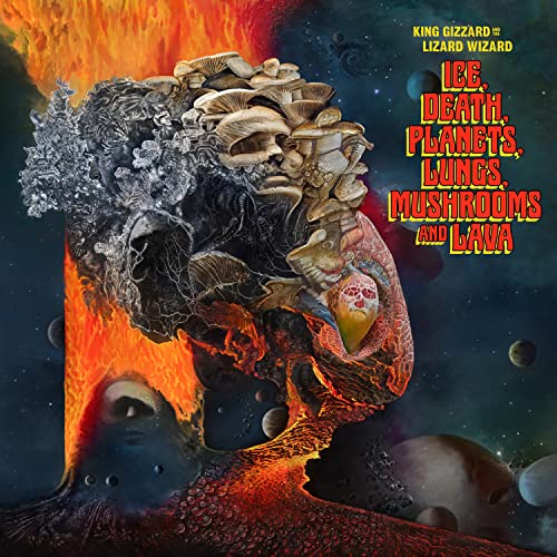 King Gizzard & The Lizard Wizard - Ice, Death, Planets, Lungs, Mushrooms and Lava [Recycled Black Wax 2 LP] Vinyl - PORTLAND DISTRO