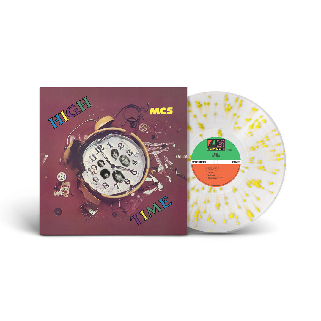 MC5 - High Time (ROCKTOBER) (Clear / Yellow Splatter Vinyl) Vinyl - PORTLAND DISTRO
