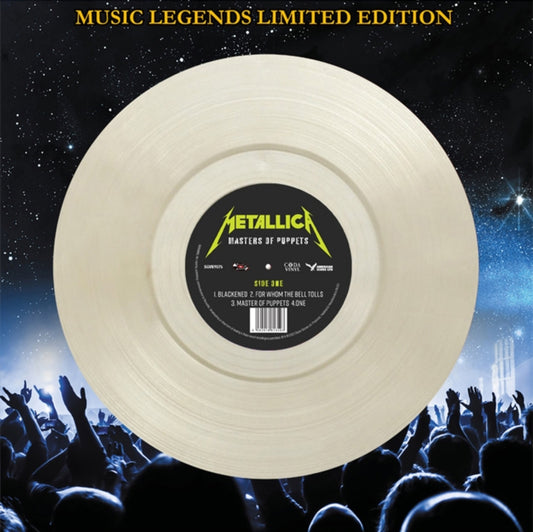 Metallica - Masters Of Puppets (Clear Vinyl) [Import] Vinyl - PORTLAND DISTRO