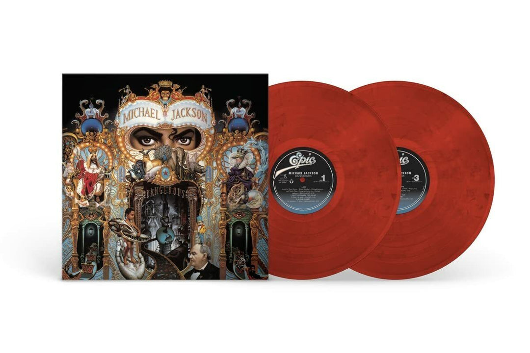Michael Jackson - Dangerous (Limited Edition) (Red Vinyl) [Import] Vinyl - PORTLAND DISTRO